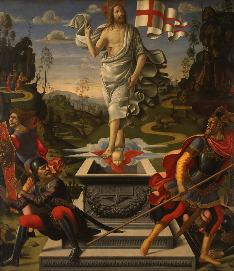 La Resurrección de Cristo - Domenico Ghirlandaio