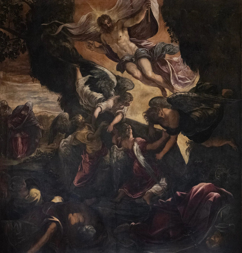 La resurrección de Cristo - Jacopo Tintoretto