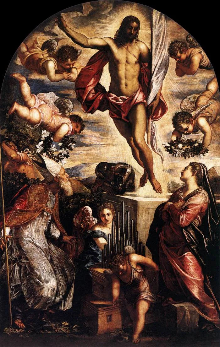 La Resurrección de Cristo - Jacopo Tintoretto