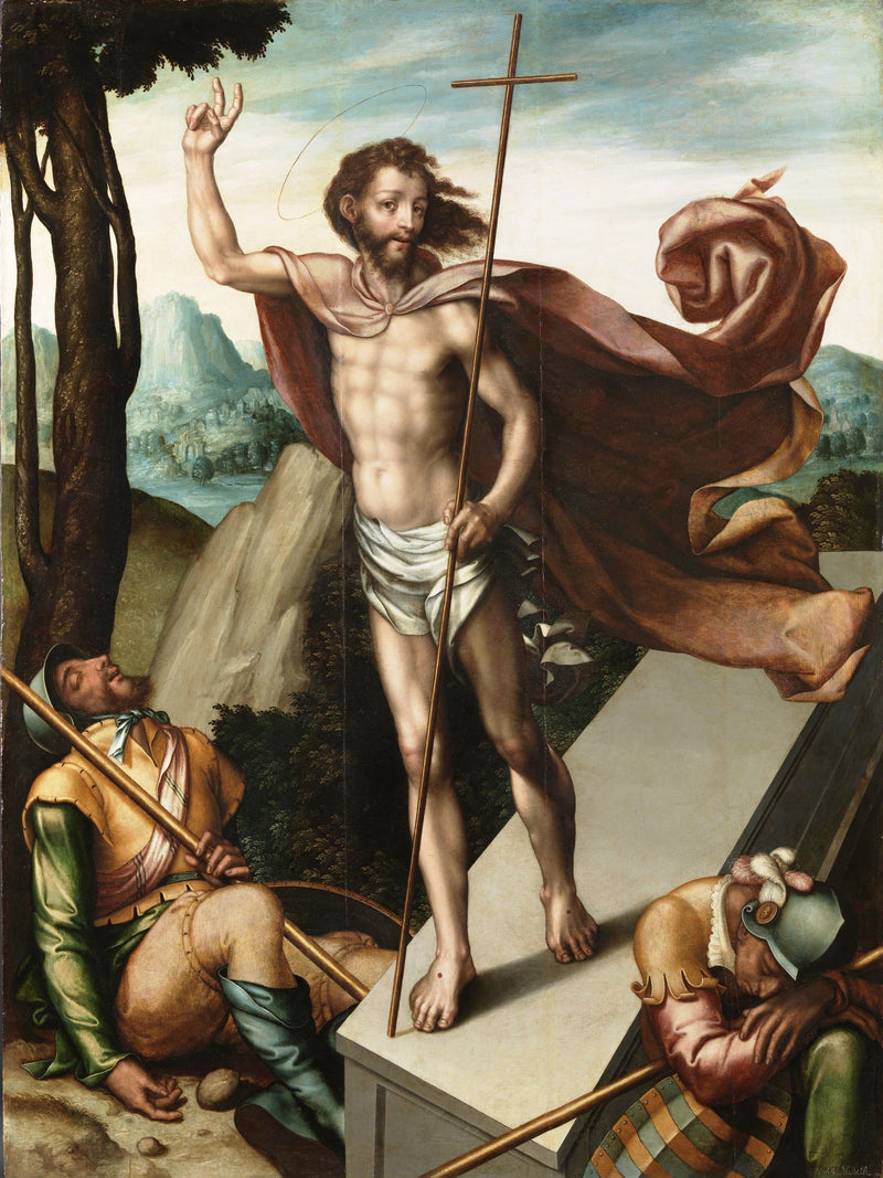 La Resurrección de Cristo - Luis de Morales