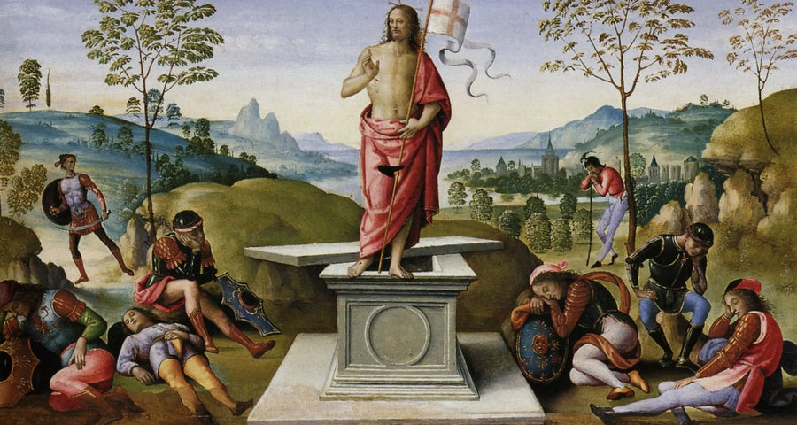 La Resurrección de Cristo - Pietro Perugino