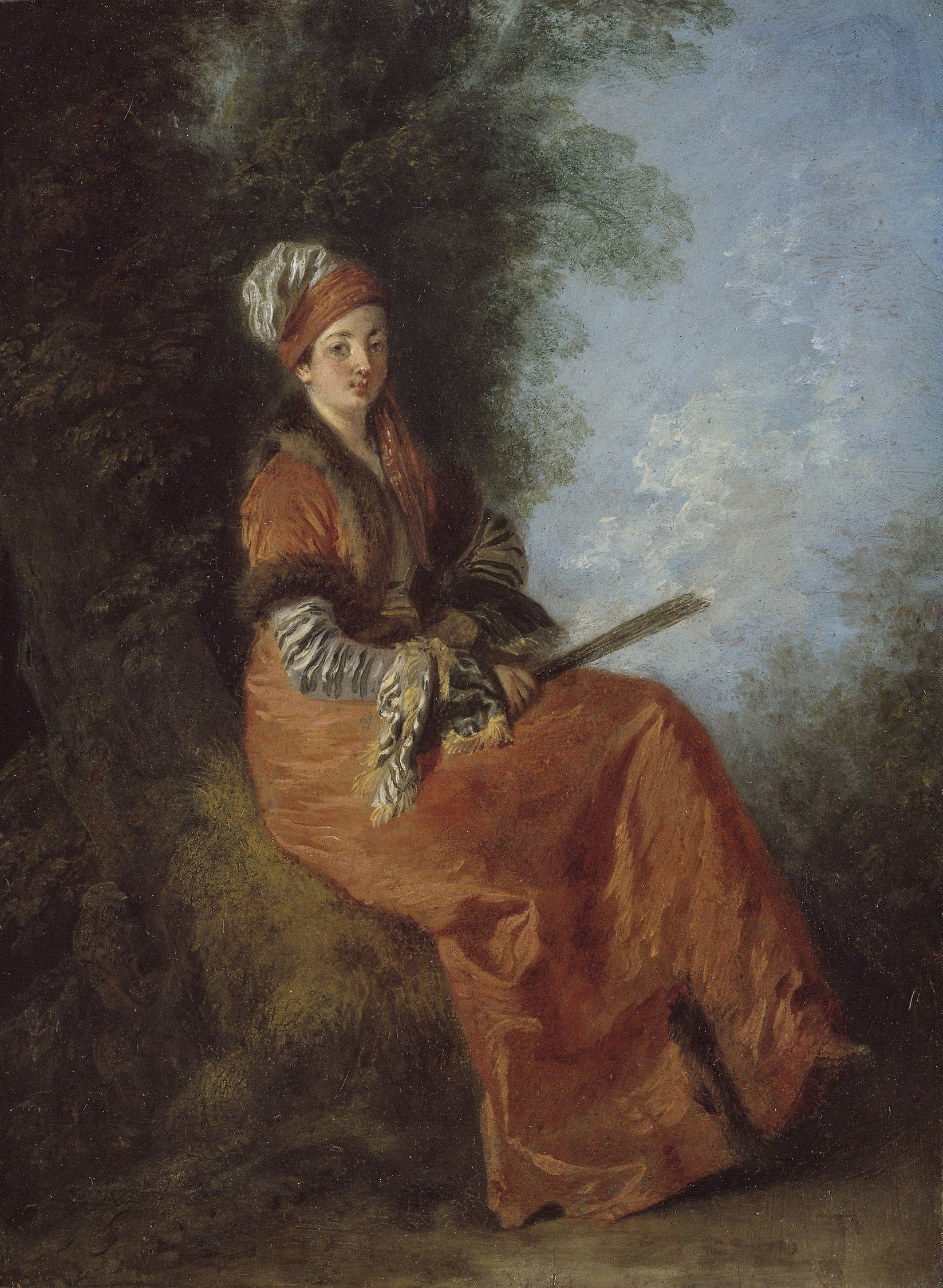 La Rêveuse - Antoine Watteau - Alpha Reproduction