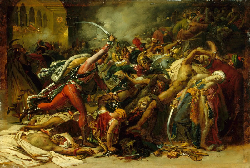 La revuelta del Cairo - Anne-Louis Girodet
