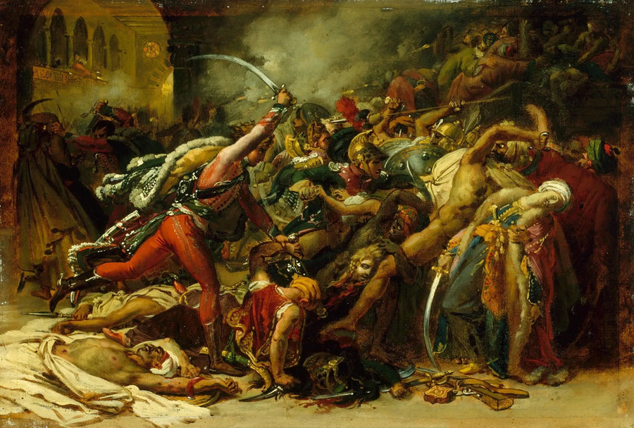 La revuelta del Cairo - Anne-Louis Girodet