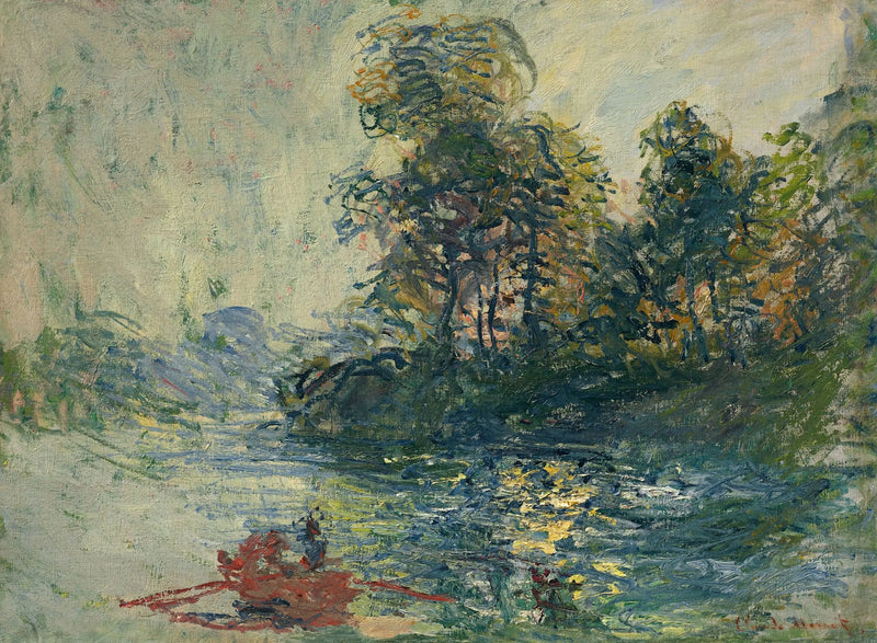 El río - Claude Monet