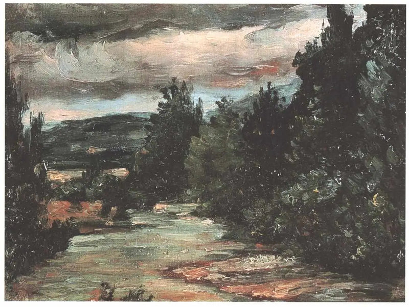 El río en la llanura - Paul Cézanne