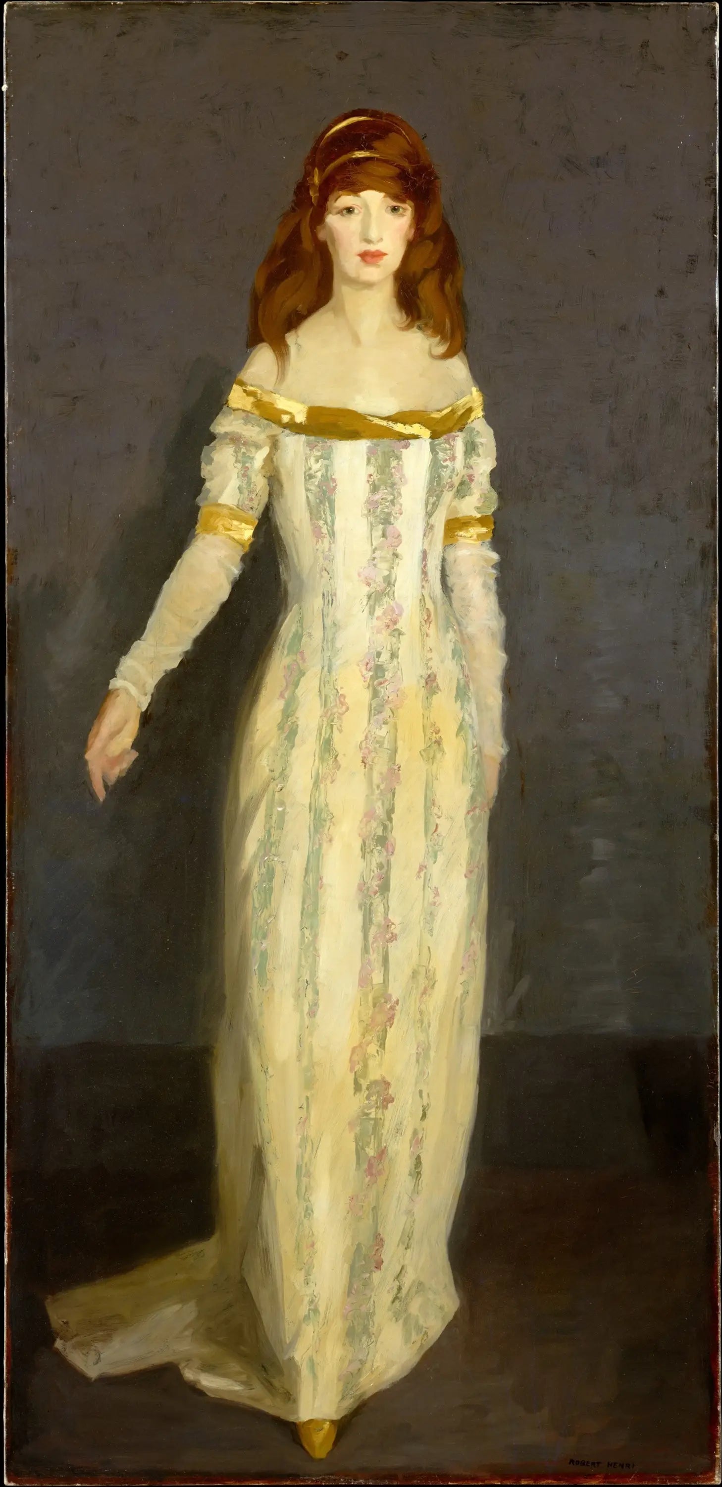 La robe de mascarade - Robert Henri image 1 reproduction réalisée par Alpha Reproduction
