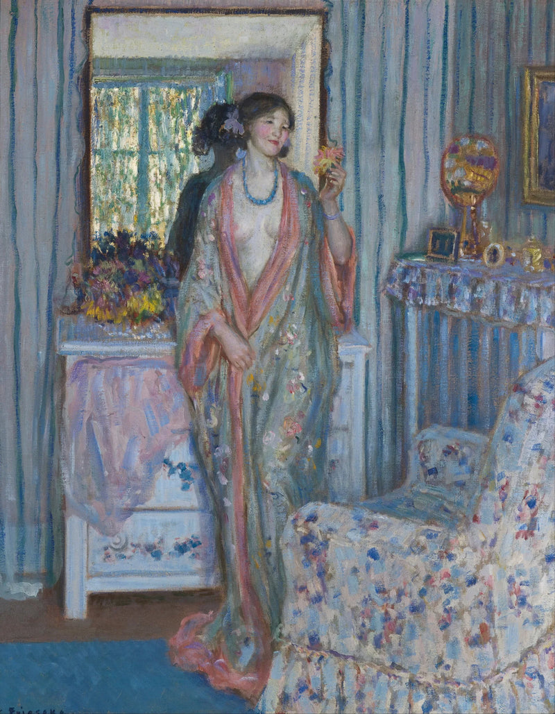 El vestido - Frederick Carl Frieseke