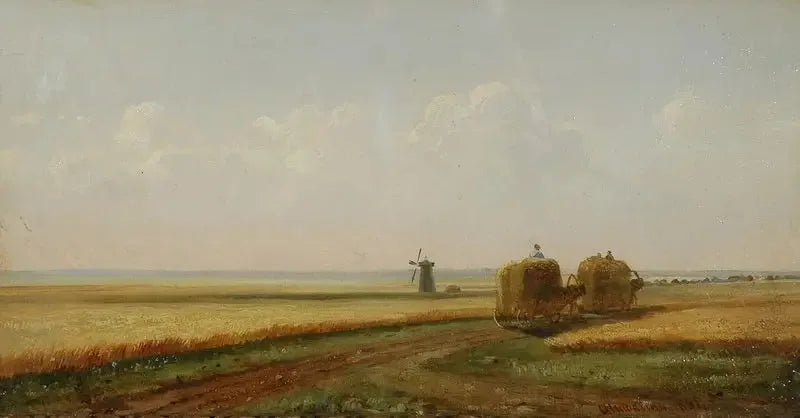La carretera en el valle - Ivan Chichkine