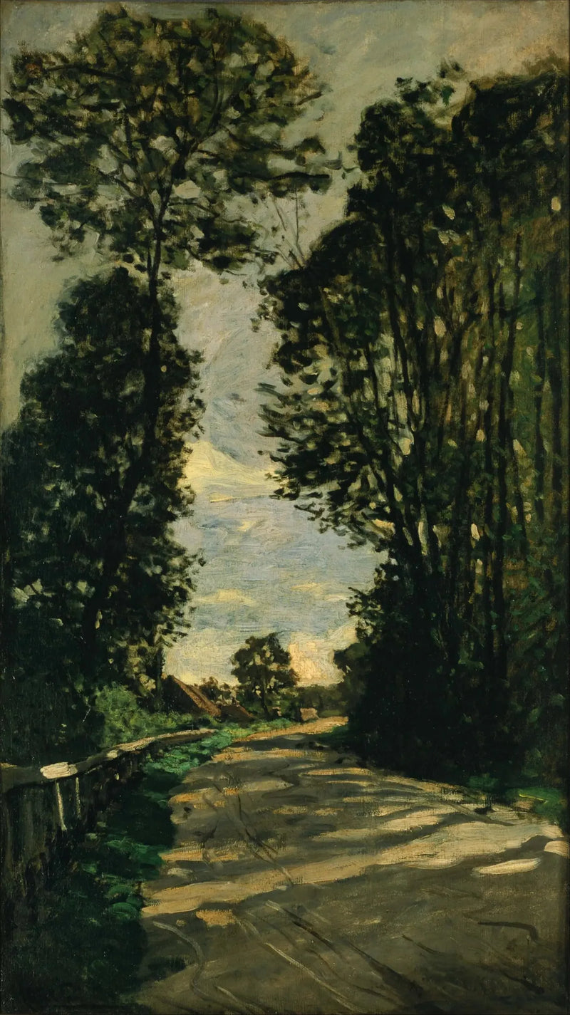 La carretera de la granja Saint-Siméon - Claude Monet