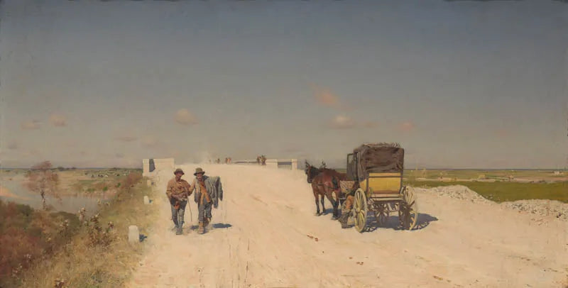 La ruta de Nápoles a Brindisi - Giuseppe De Nittis