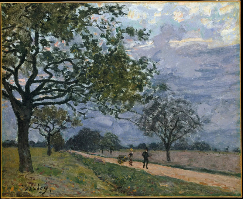 La Ruta de Versalles a Louveciennes - Alfred Sisley