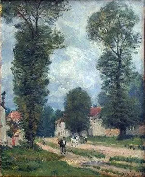 La Ruta de Versalles - Alfred Sisley