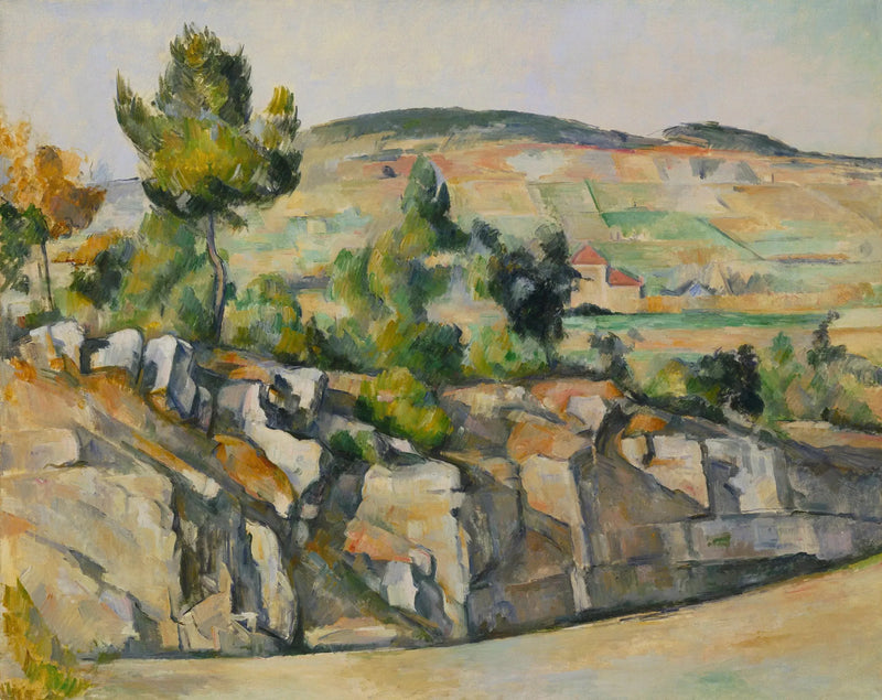 La Ruta en Provenza - Paul Cézanne