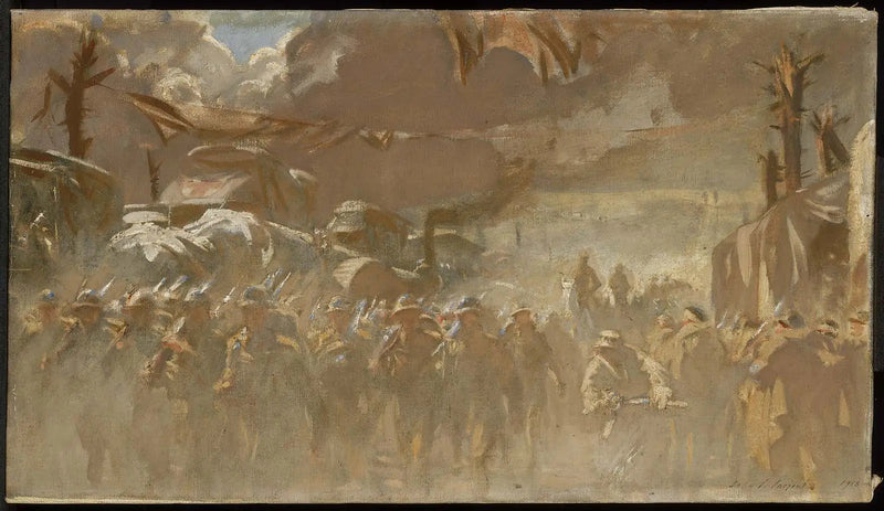 La carretera - John Singer Sargent