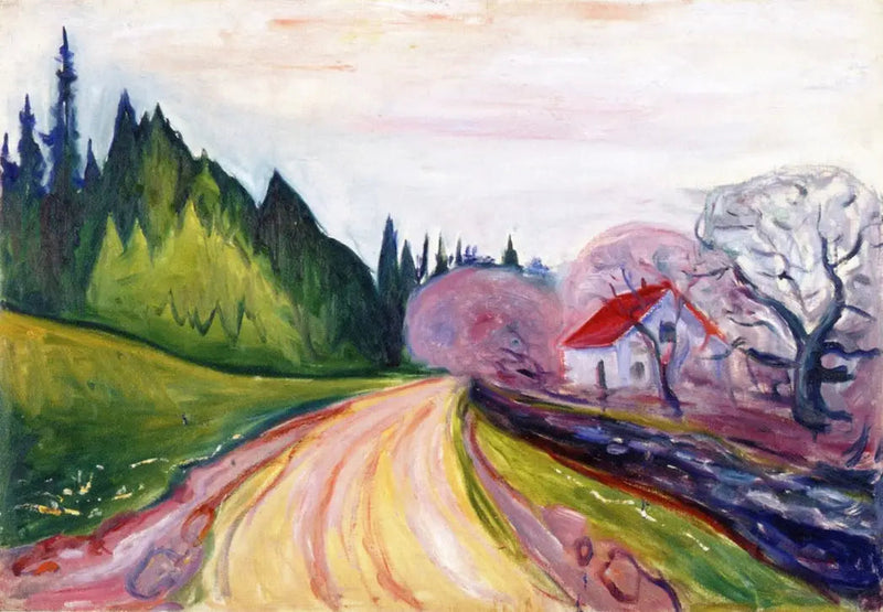 La Ruta hacia Borre - Edvard Munch