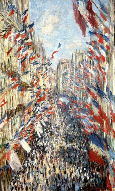 La rue Montorgueil - Claude Monet - Alpha Reproduction