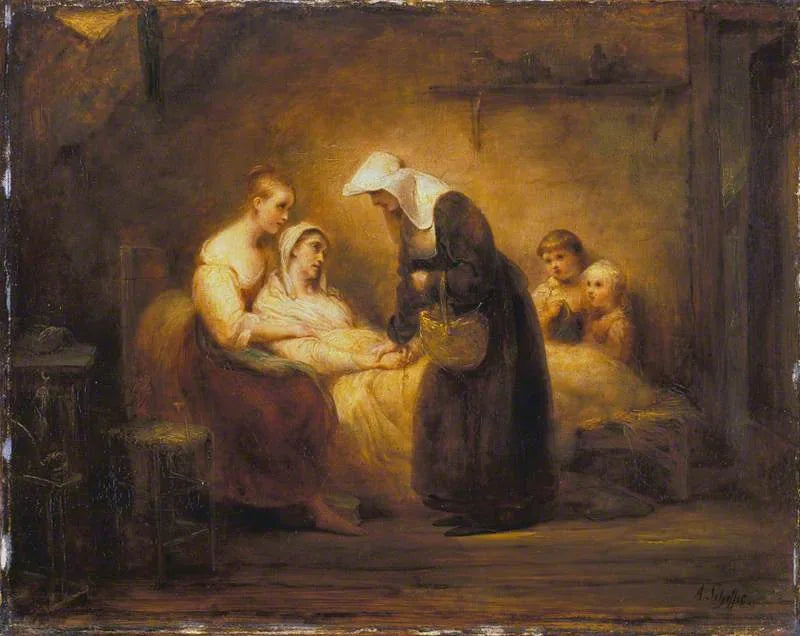 La Hermana de la Misericordia - Ary Scheffer