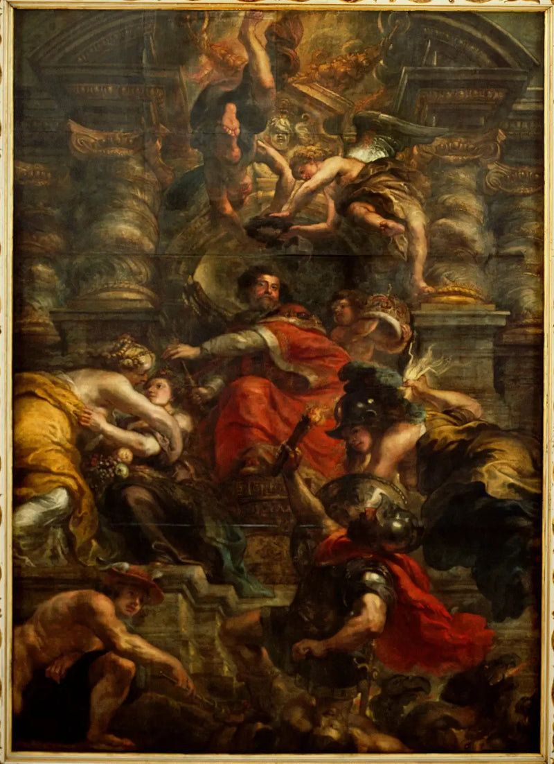 La sabia regla de Jacques I - Peter Paul Rubens