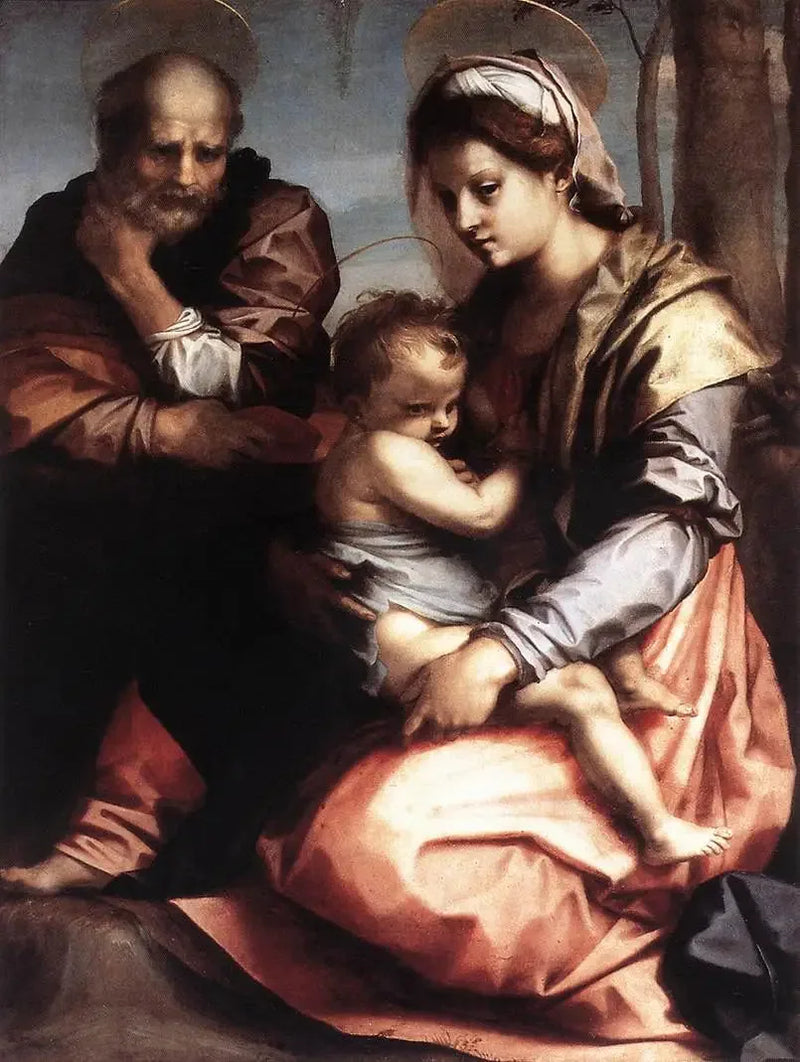 La Sagrada Familia. - Andrea del Sarto