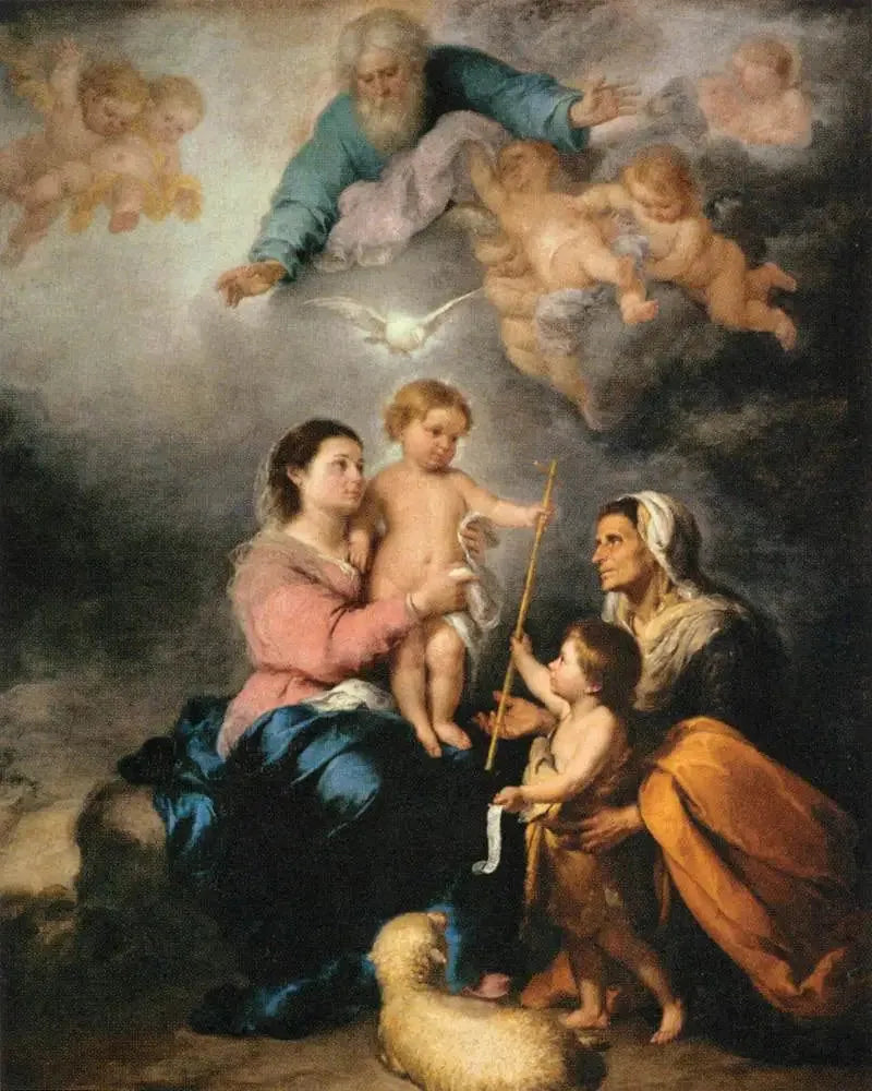 La Sagrada Familia - Bartolomé Esteban Murillo