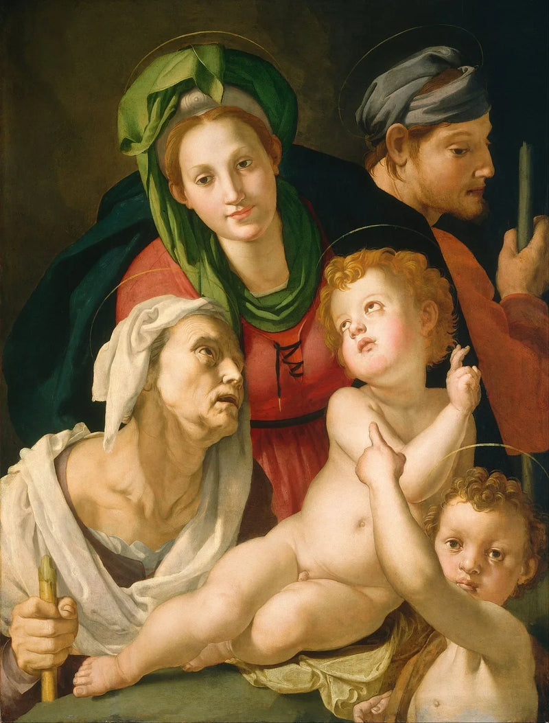 La Sagrada Familia - Bronzino
