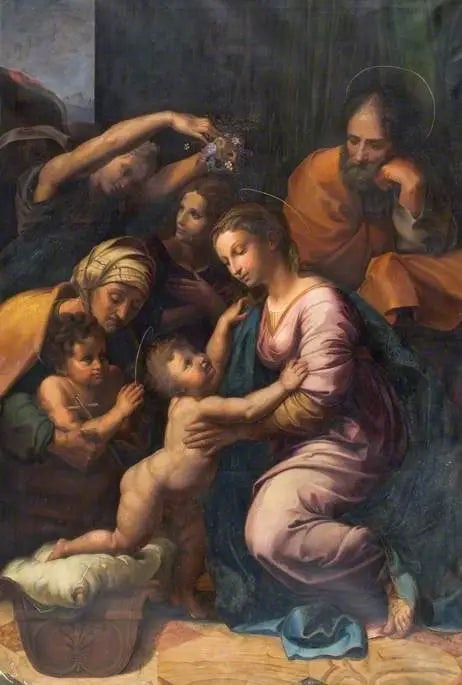 La Sagrada Familia de Francisco I - Rafael Sanzio
