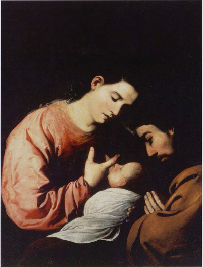La Sagrada Familia - Francisco de Zurbarán