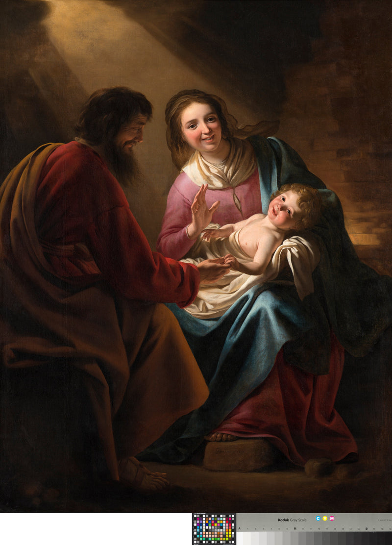 La Sagrada Familia - Gerrit van Honthorst