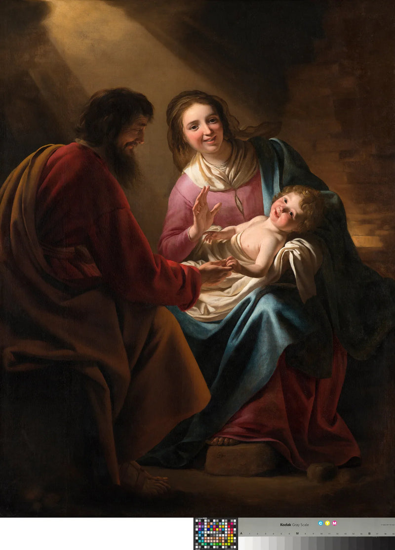 La Sagrada Familia - Gerrit van Honthorst