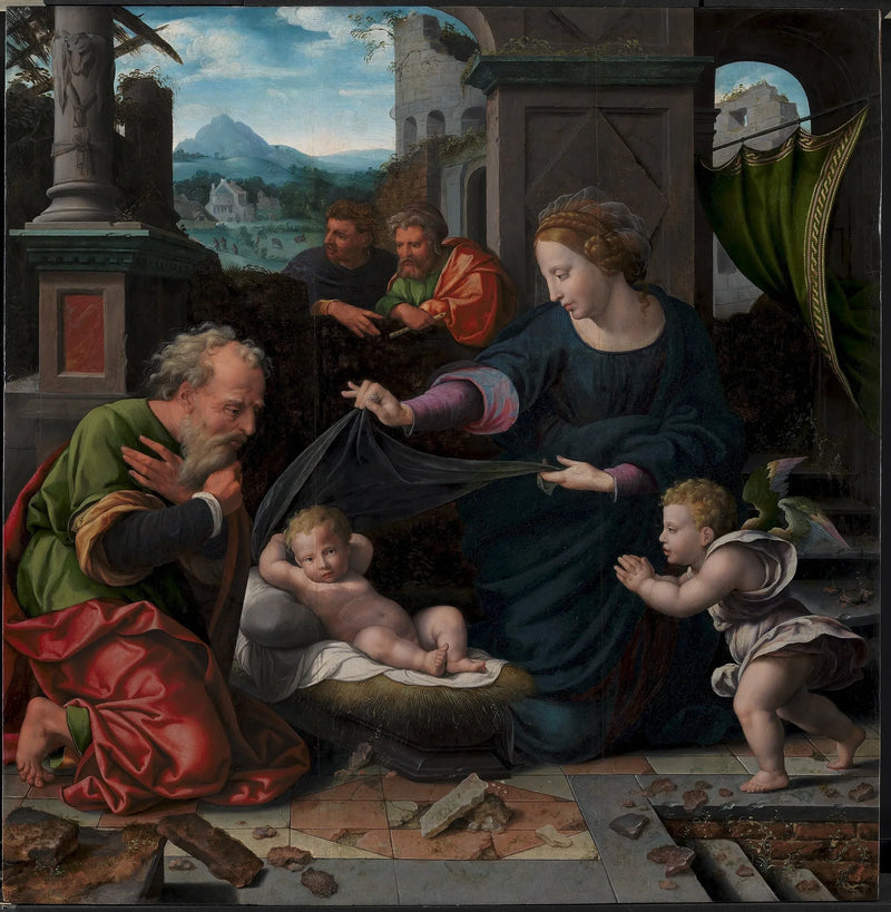 La Sagrada Familia - Joos van Cleve