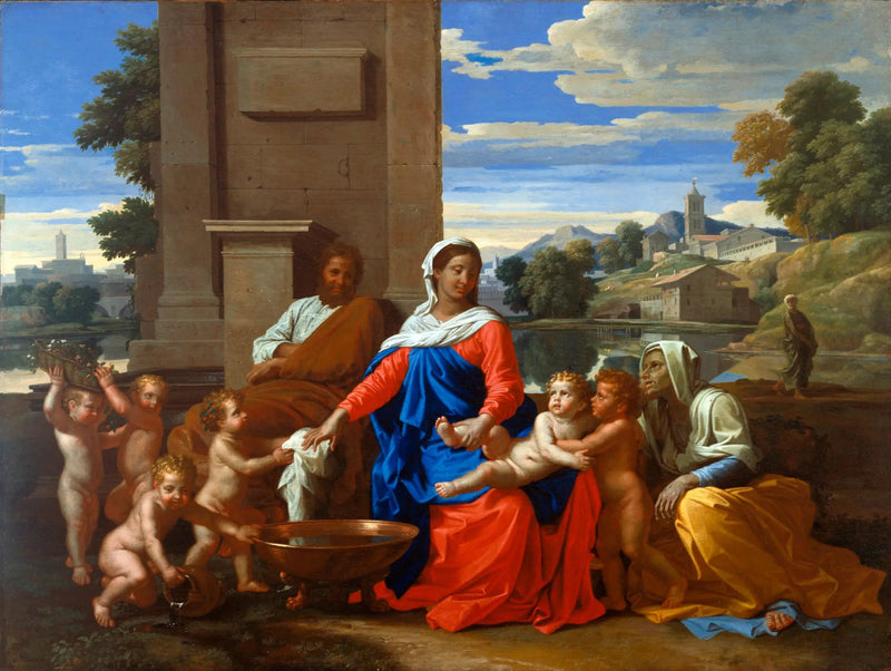La Sagrada Familia - Nicolas Poussin