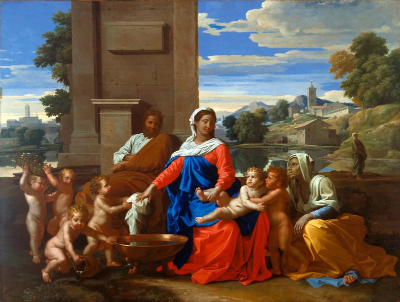 La Sagrada Familia - Nicolas Poussin