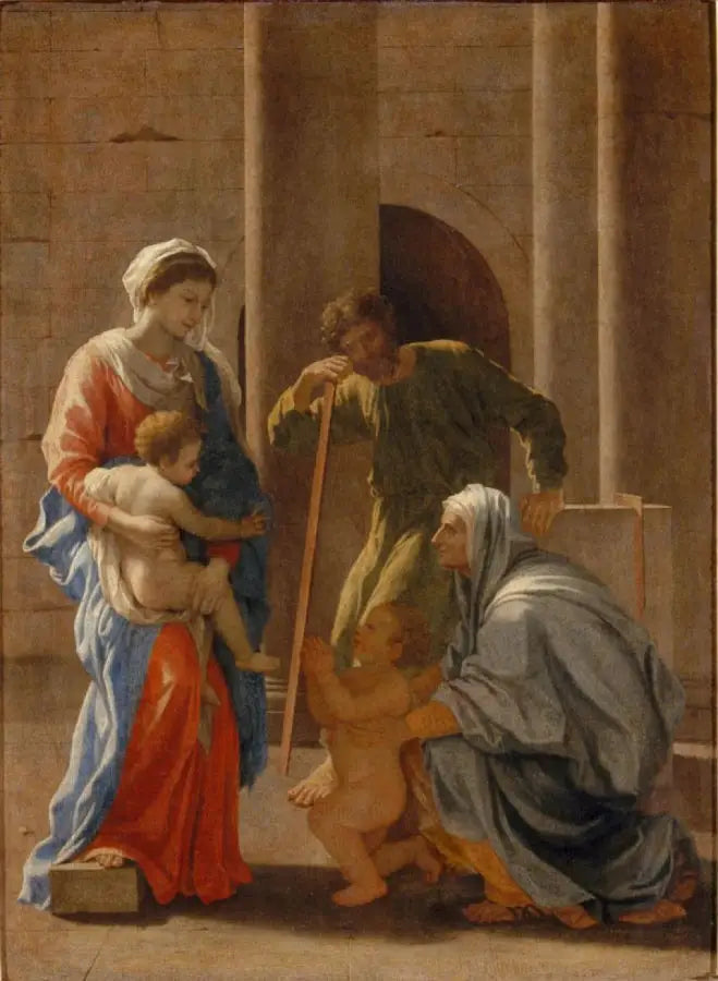 La Sagrada Familia - Nicolas Poussin