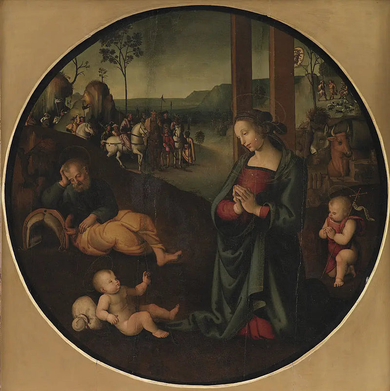 La Sagrada Familia - Pietro Perugino