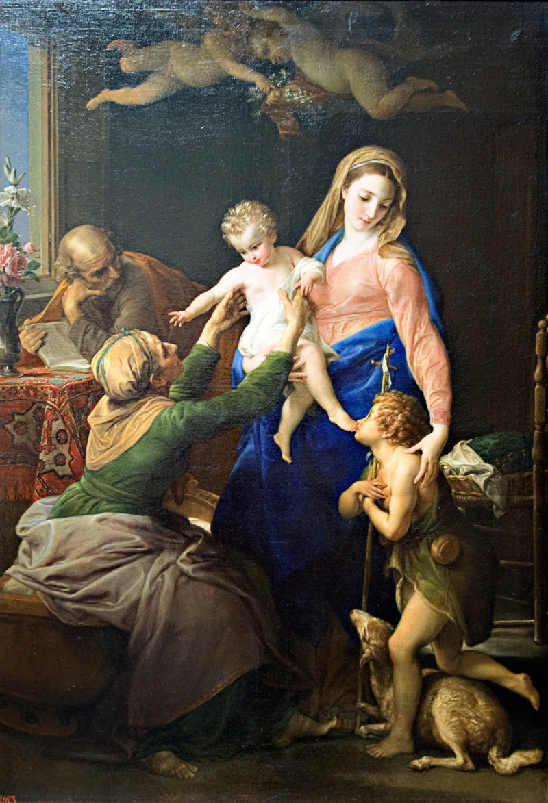 La Sagrada Familia - Pompeo Batoni