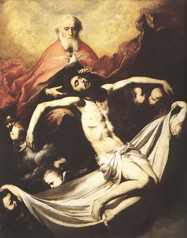 La Sainte Trinité - Jusepe de Ribera image 1 tableau peint à l’huile sur toile