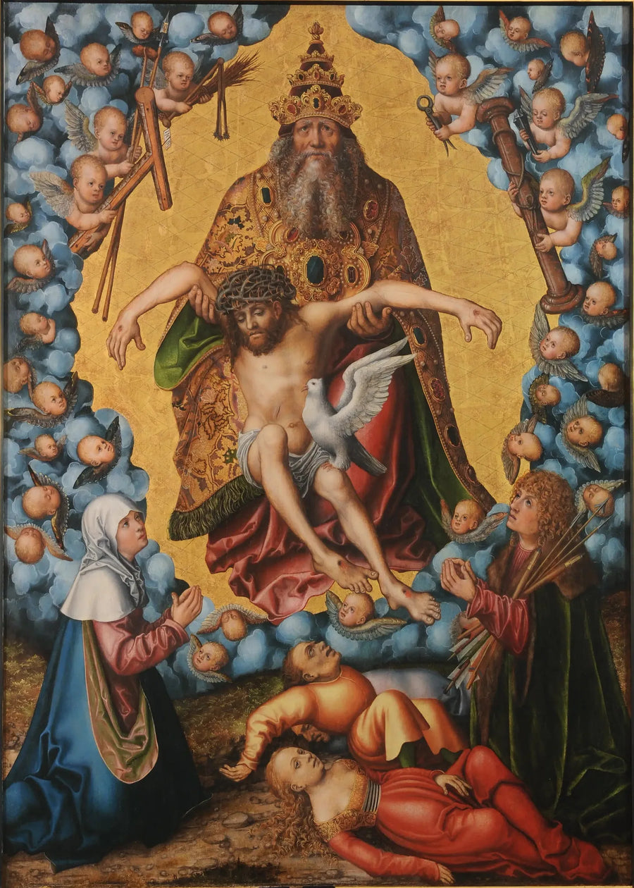 La Santísima Trinidad - Lucas Cranach el Viejo