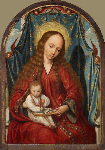 La Santa Virgen con el Niño Jesús - Quentin Metsys