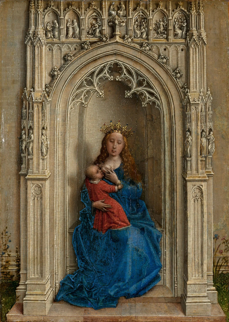 La Santa Virgen con el Niño Jesús. - Rogier van der Weyden