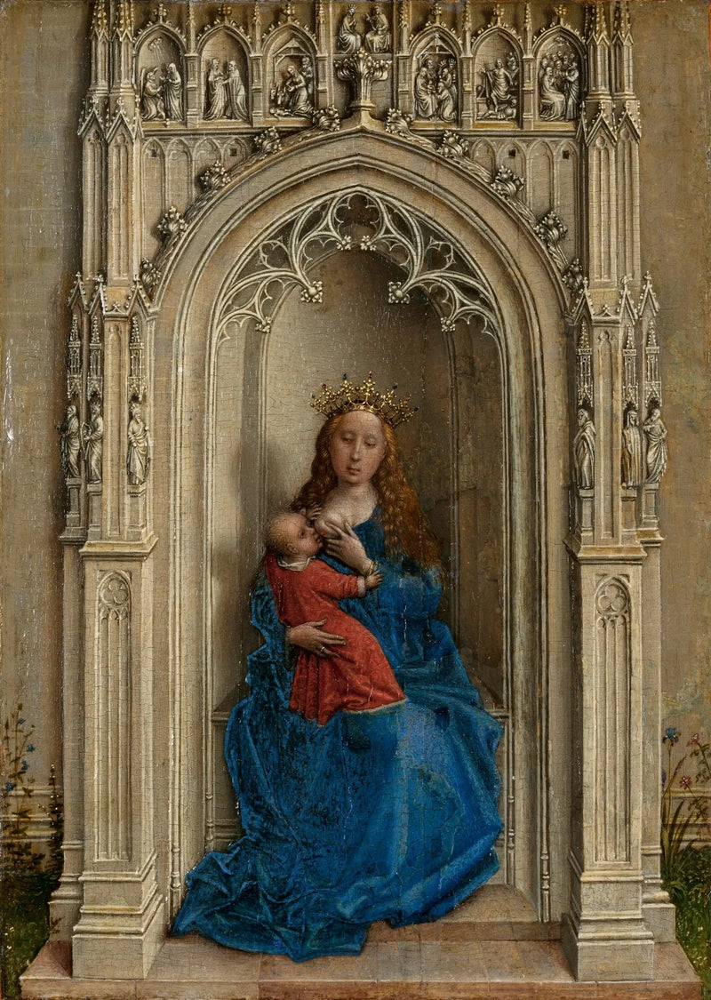 La Santa Virgen con el Niño Jesús. - Rogier van der Weyden