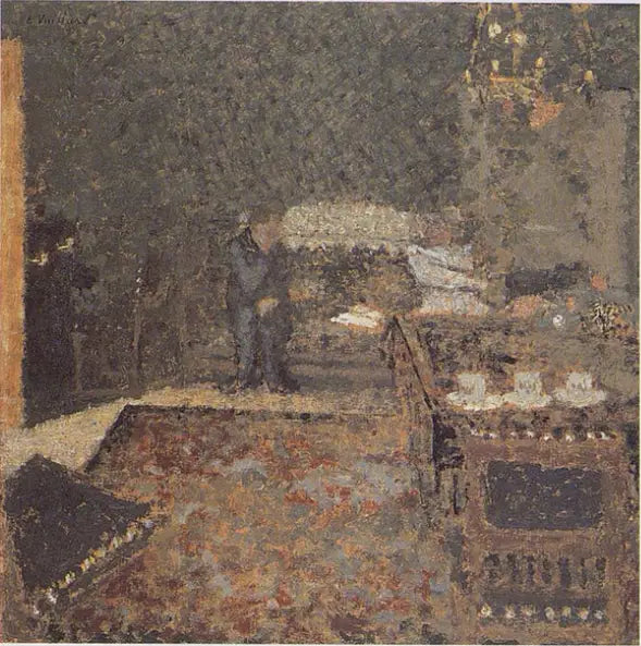 La salle à manger de Félix Vallotton à La Naz - Édouard Vuillard - Alpha Reproduction