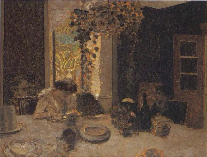 La sala de comedor en La Naz - Édouard Vuillard