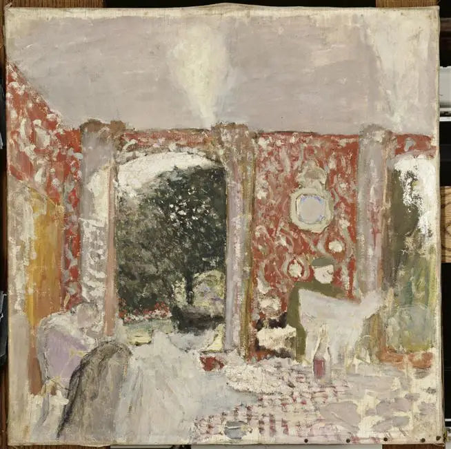 La sala de comedor roja - Édouard Vuillard