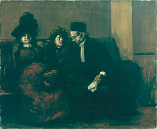 La Sala de Espera - Jean-Louis Forain