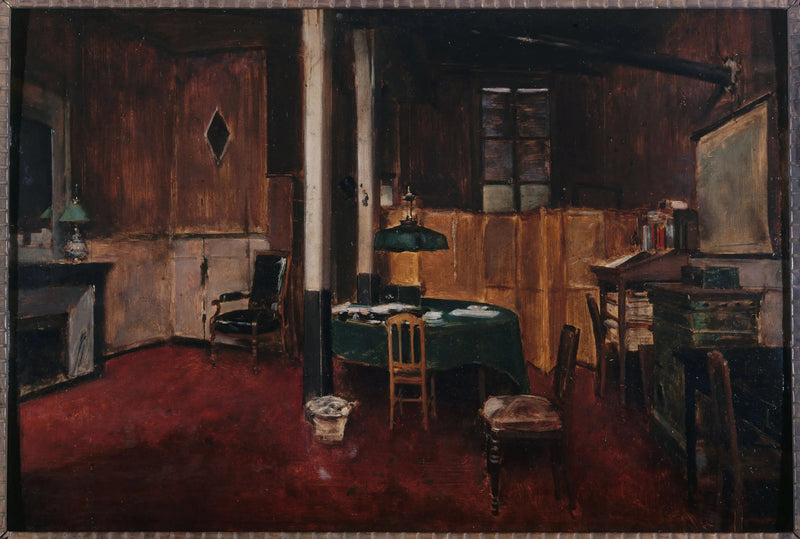 La sala de redacción del Diario de los debates - Jean Béroud