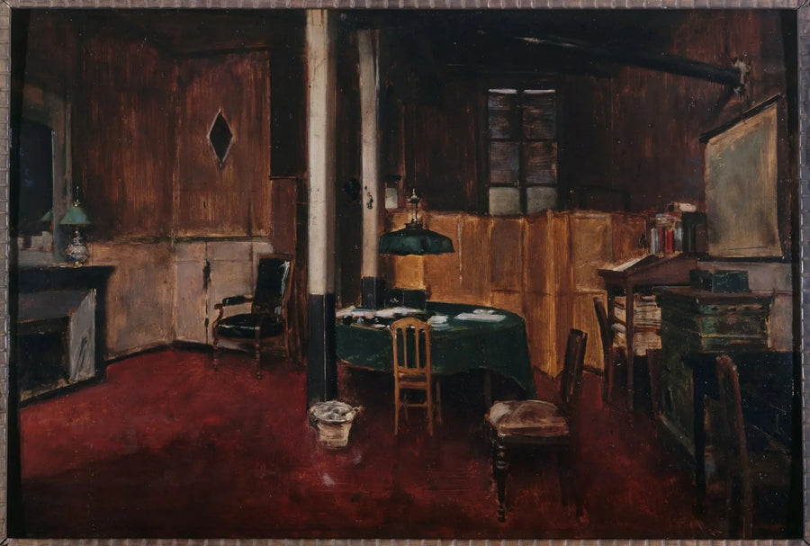 La sala de redacción del Diario de los debates - Jean Béroud