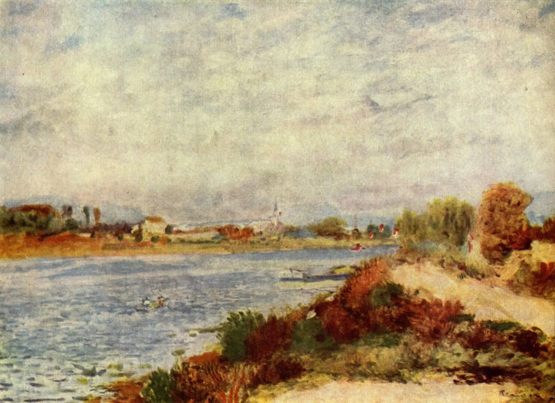 El Sena en Argenteuil - Pierre-Auguste Renoir