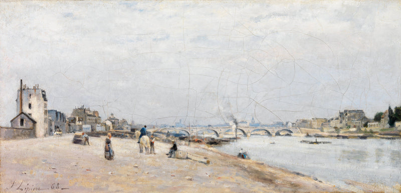 La Sena en Bercy - Stanislas Lépine