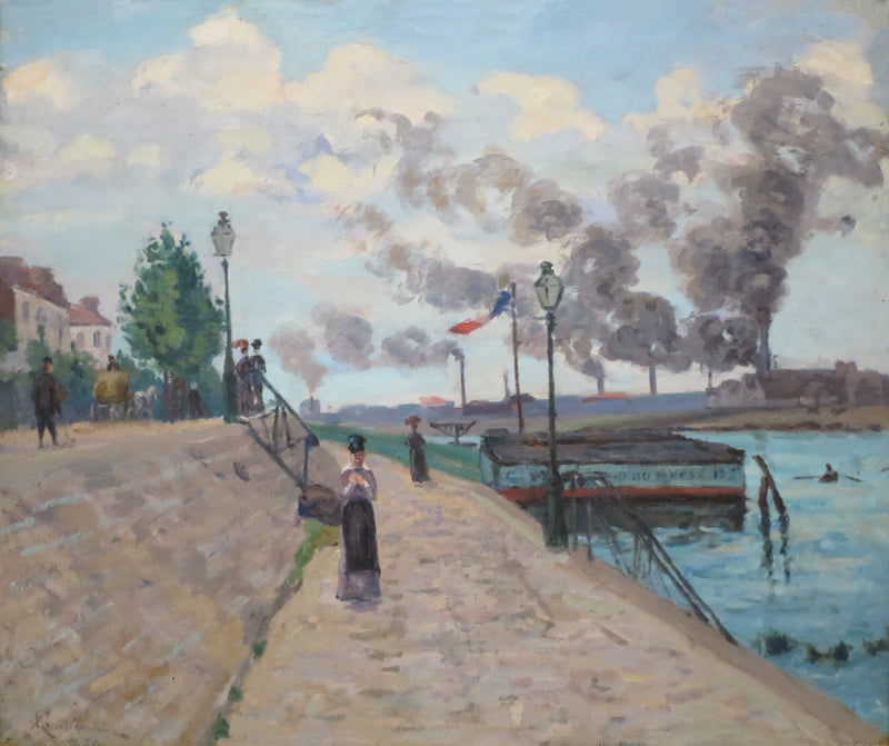 El Sena en Charenton - Armand Guillaumin